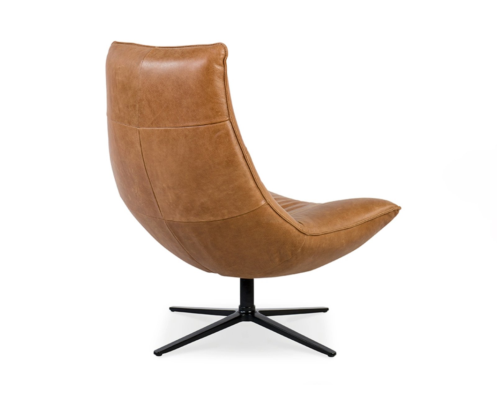 Materiaal: vintage leder - cognac