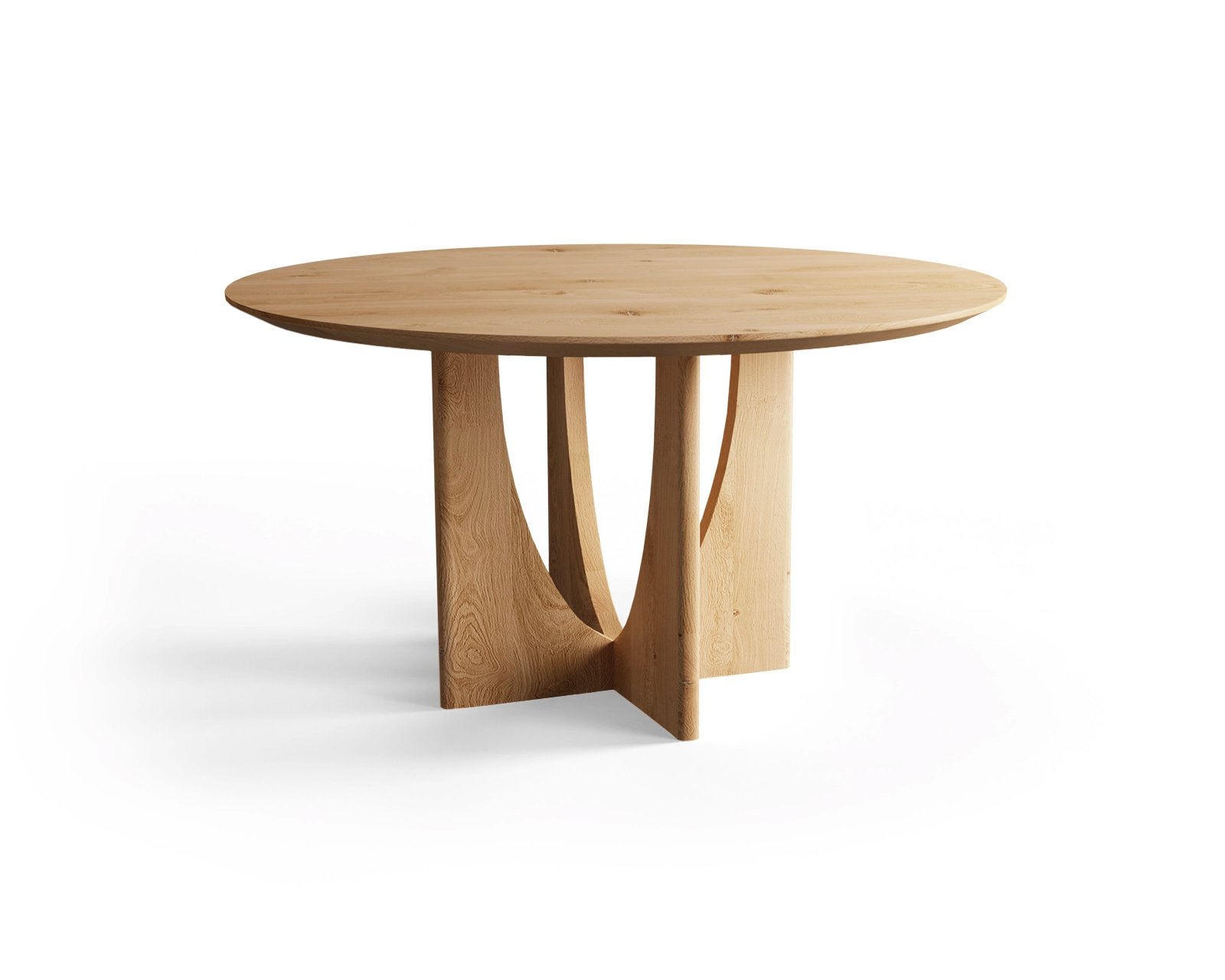 Ronde eettafel eikenhout met onderstel Celso | Table du Sud