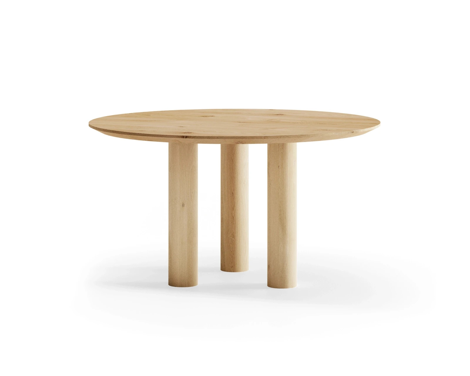 Ronde eettafel eikenhout met onderstel Pippa | Table du Sud