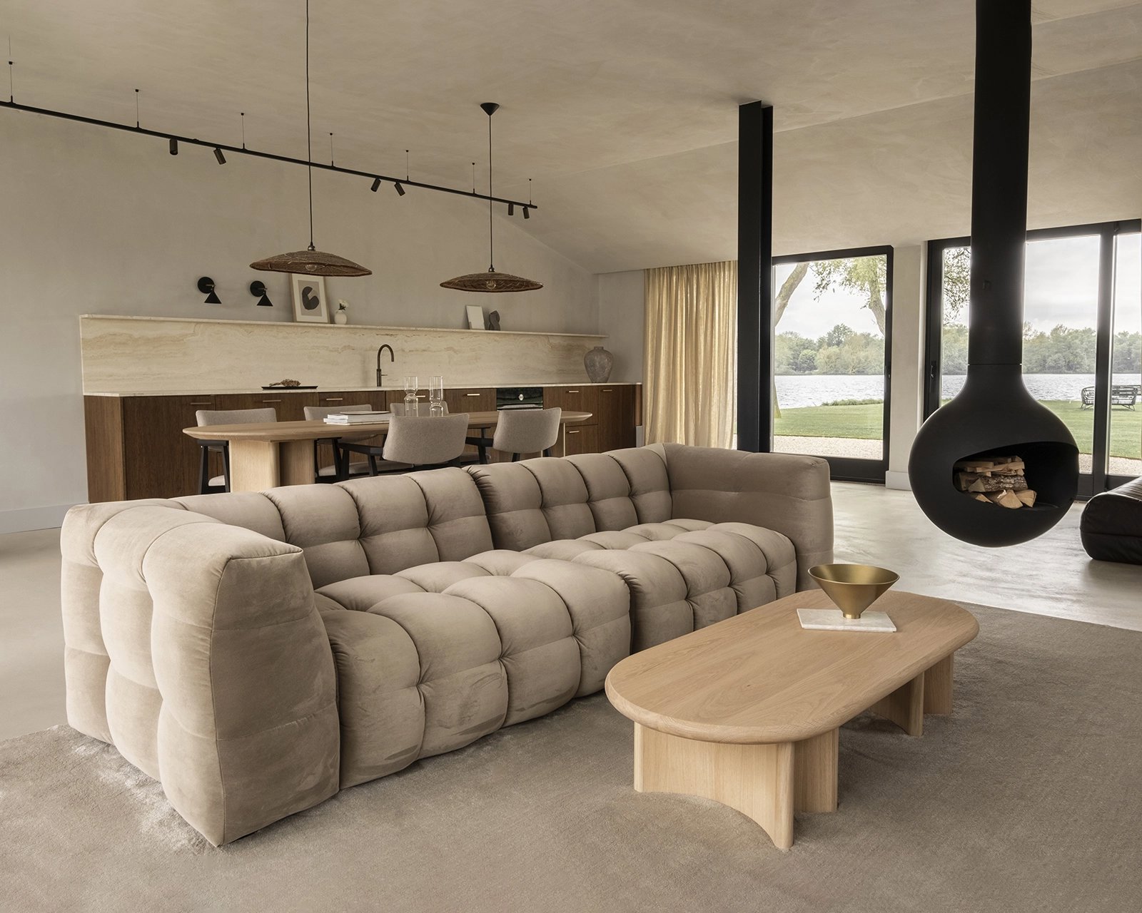 Table du Sud x Clairz Interior Design oak coffee table | Table du Sud