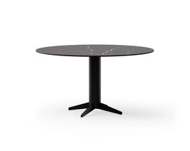 Ronde eettafel keramisch met onderstel Einaudi | Table du Sud