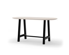 Bartafel_HalveCirkel_Unicolor_BeigeArizona_A-Poot