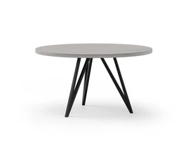 Ronde eettafel beton met onderstel Chaneau | Table du Sud