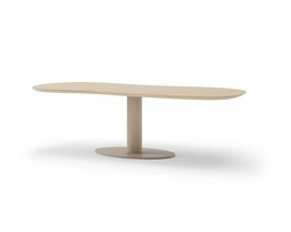 Unicolor_Dollop_Ovale O-Poot_BeigeLuxor-CloudySand