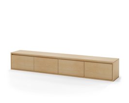 Tv-meubel_Eikenhouten_Albi_Liggend