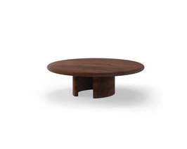 Salontafel_Chloe_ronde_notenhout