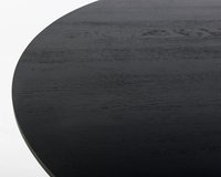 Ronde eettafel van eikenhout met een Savie onderstel tafelblad | Table du Sud