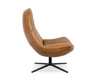 Materiaal: vintage leder - cognac