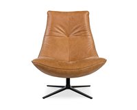 Materiaal: vintage leder - cognac