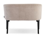 Materiaal: lezzeno - 016 soft grey met veder onderstel