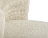 Materiaal: fignano - 001 natural met veder onderstel