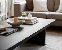 Bonqui JR salontafel in black smoke intense.