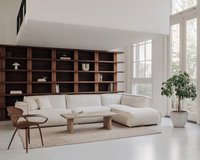 Hoekbank Maze in Luno - 01 en salontafel Bonqui Jr. 