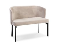 Materiaal: lezzeno - 016 soft grey met veder onderstel