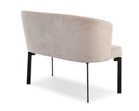 Materiaal: lezzeno - 016 soft grey met veder onderstel