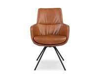 Materiaal: roma leder - cognac/licht 1501