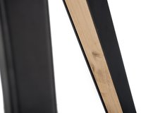 Ronde eettafel van eikenhout met een Savie onderstel | Table du Sud