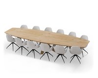 Vergadertafel_HalfOvaal_XX11x11 Oak_Stoelen