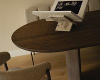 Eettafel Chloe halve cirkel pdp