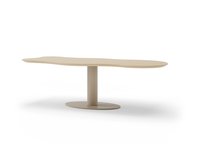 Unicolor_Abu_Ovale O-Poot_BeigeLuxor-CloudySand