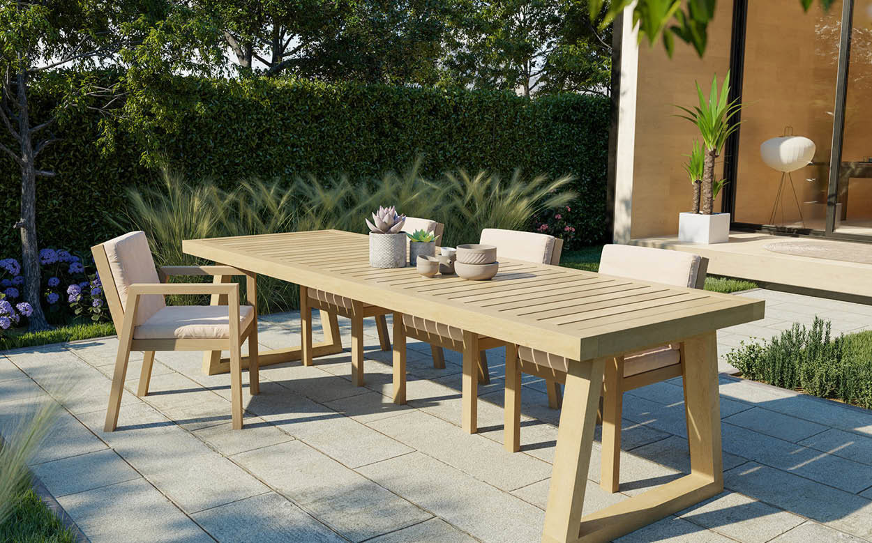 maintaining-wooden-outdoor-table Maintaining a wooden outdoor table | Table du Sud