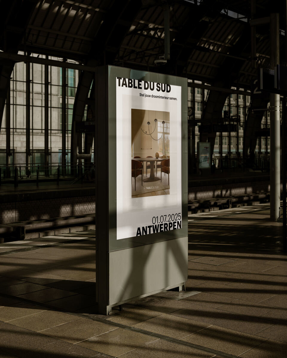 Affiche woonwinkel Antwerpen