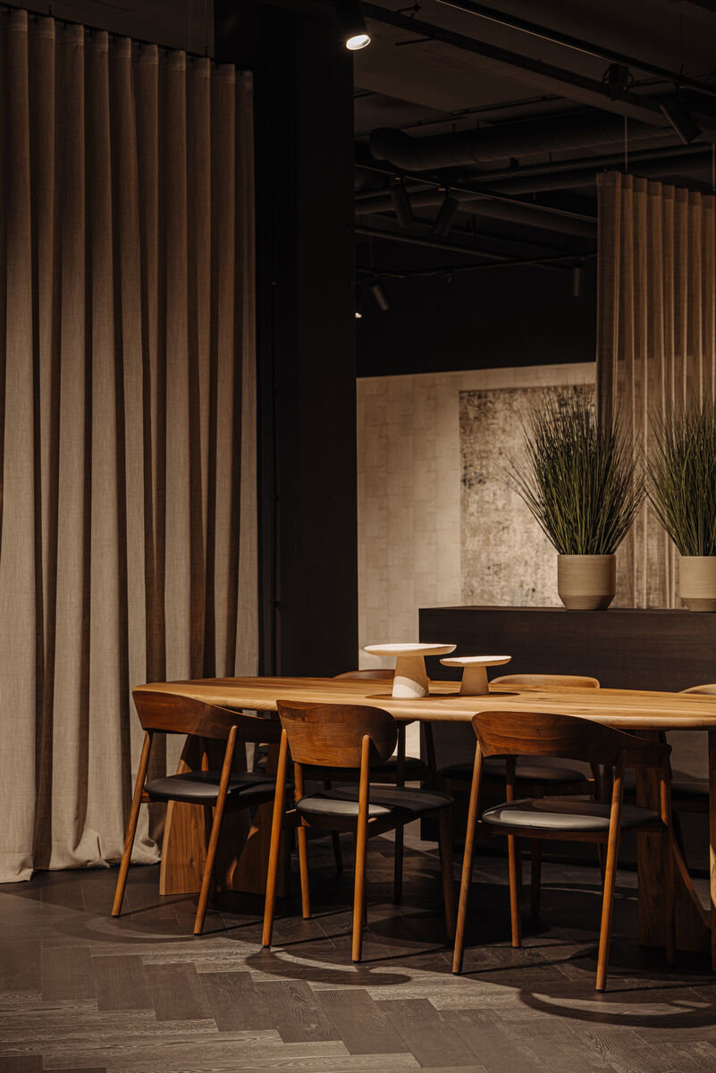 Close up woonwinkel Table du Sud