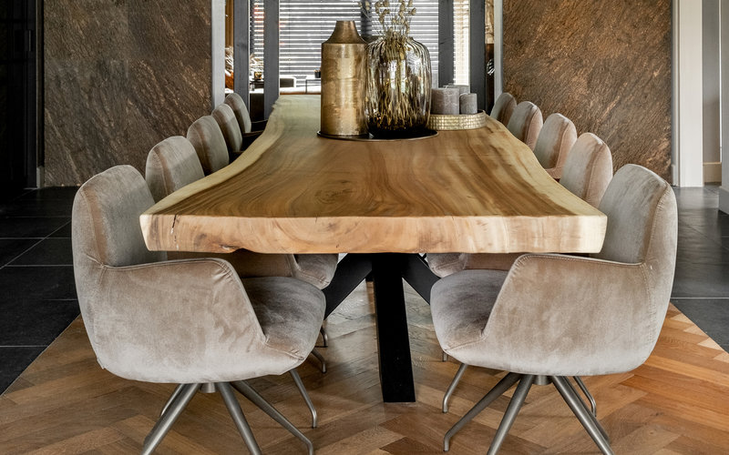 Why a tree trunk table is so special
