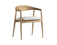 Eetkamerstoel Modena met eiken frame