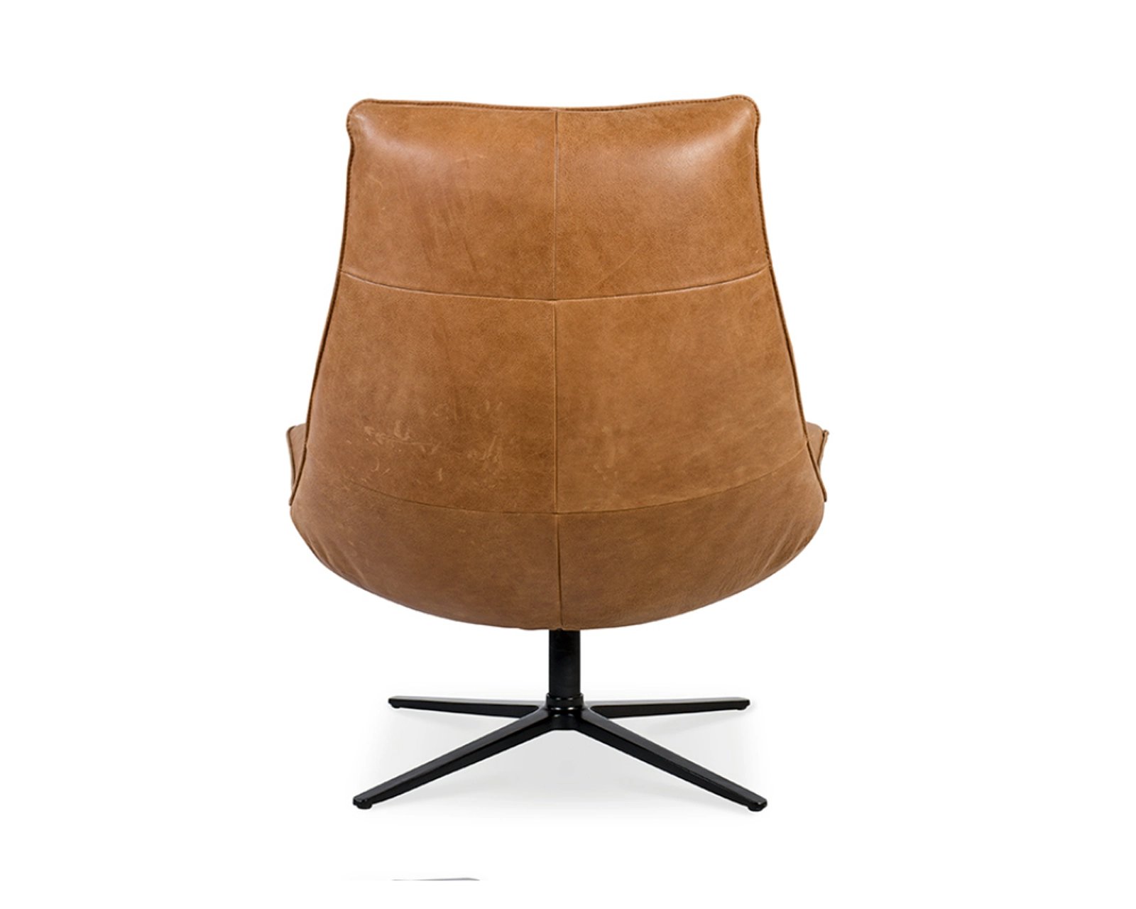 Materiaal: vintage leder - cognac