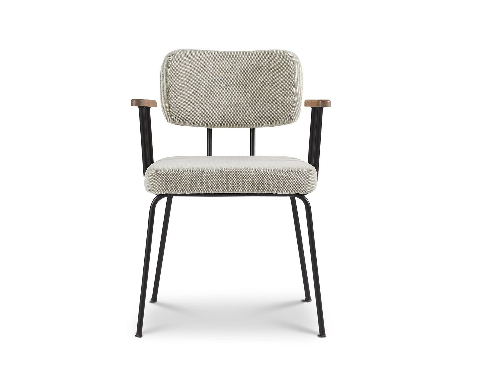Ted-Portofino-Multigrey,-arm-tabacco,-frame-zwart-Dyyk