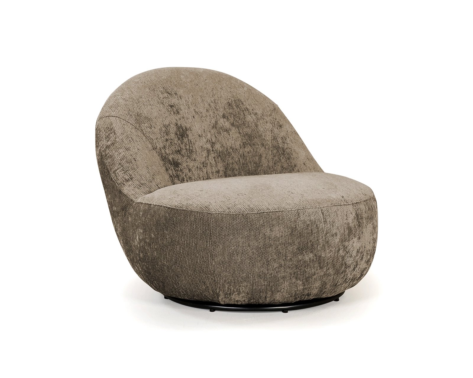 Rosa-draaifauteuil