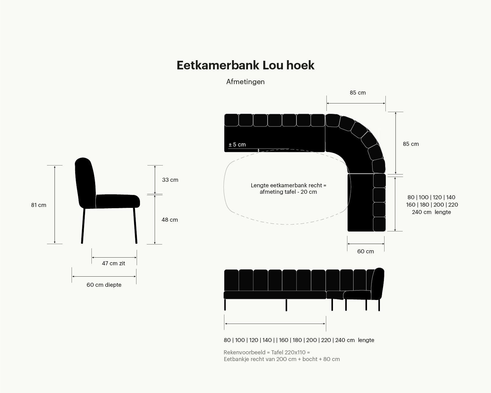 Eetkamerbank_Lou