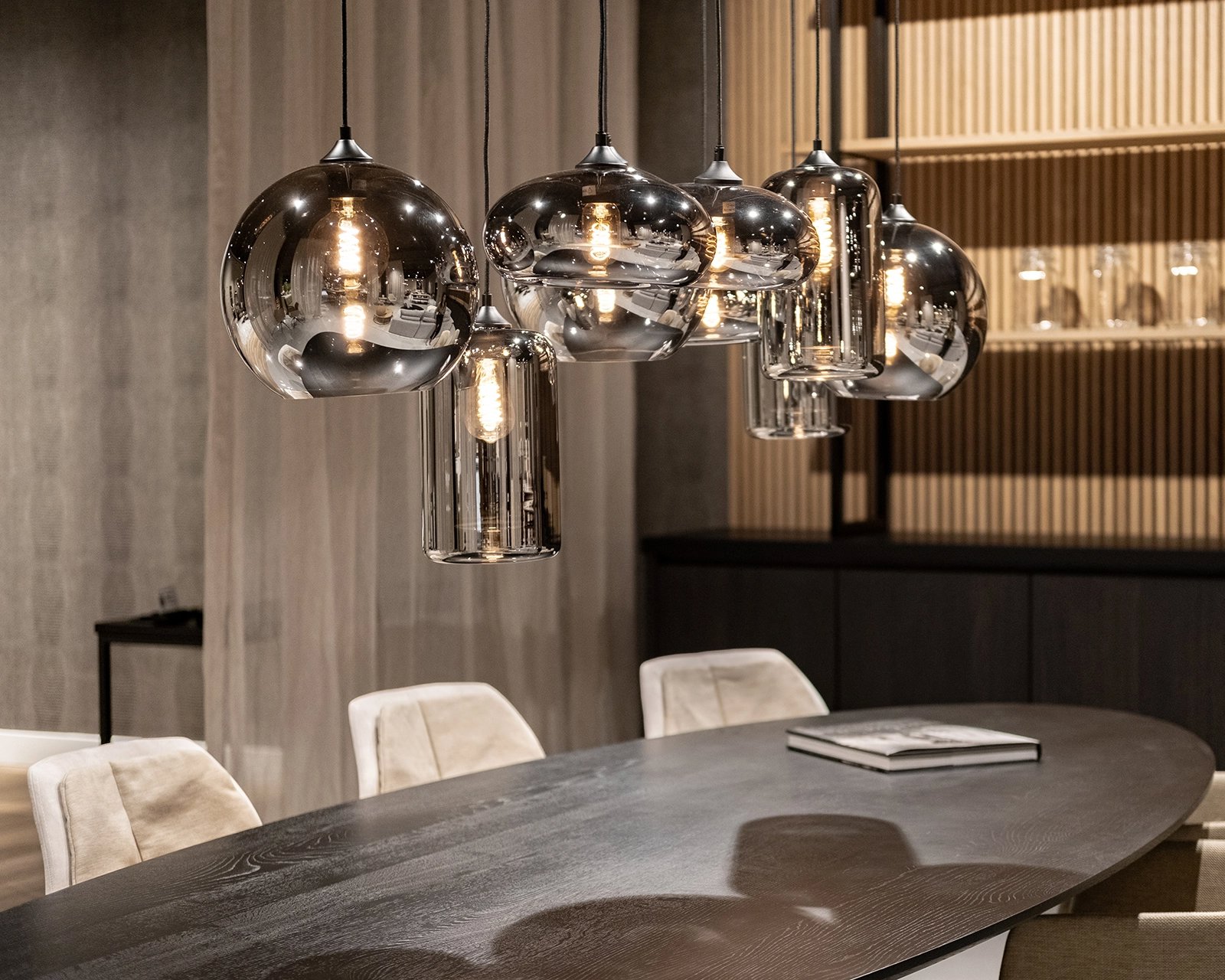 klei Keel dramatisch Design hanglamp Treviso | Table du Sud