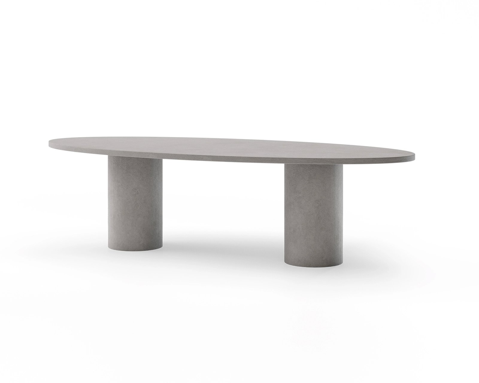 concrete dining table small