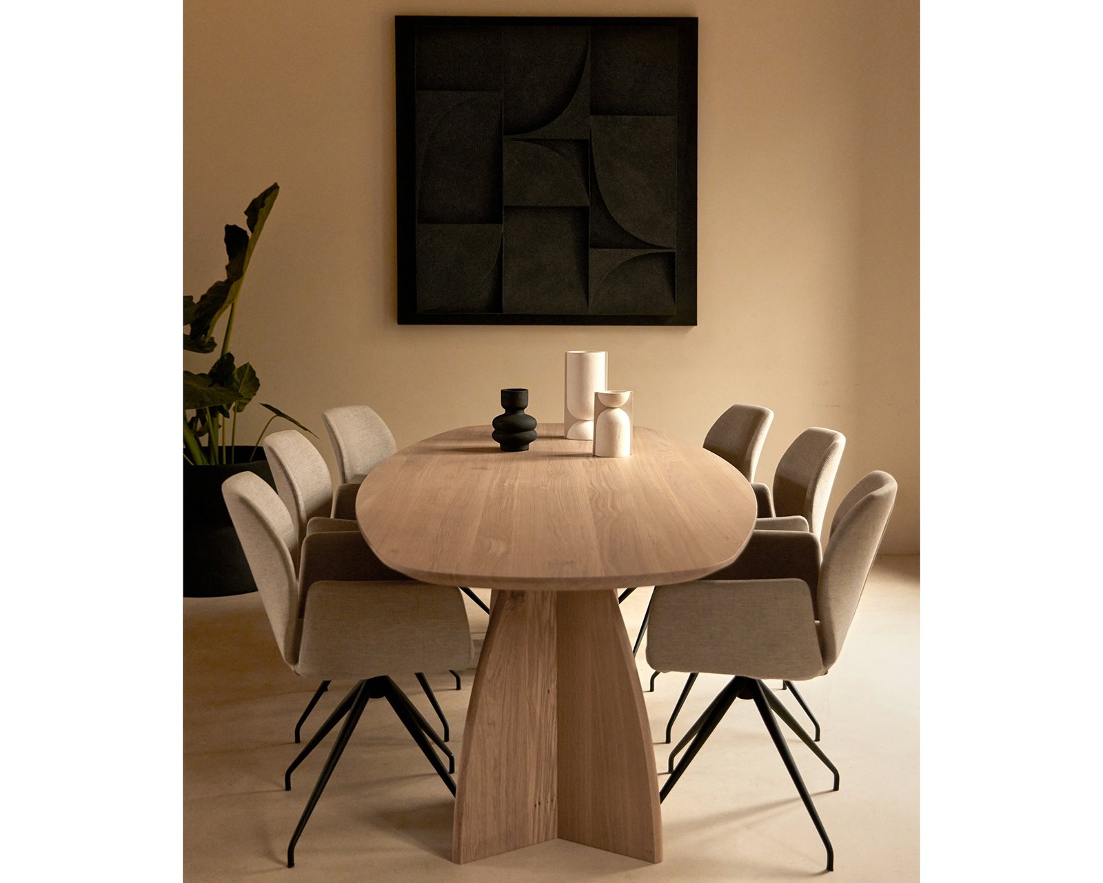 Table du Sud X Art in Return dining table