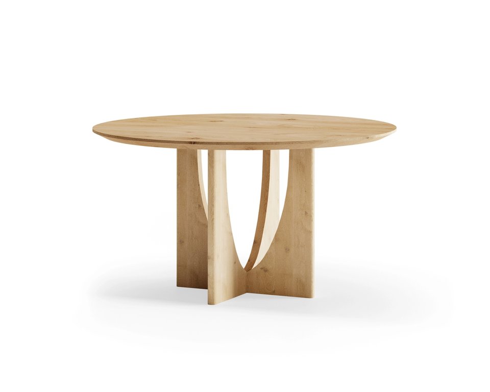 Ronde eettafel eikenhout met onderstel Celso | Table du Sud