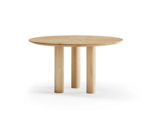 Round oak dining table Pippa