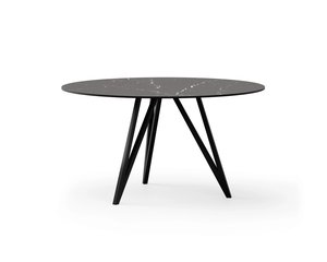 Round Ceramic Dining Table Chaneau