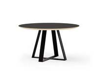 Ronde eettafel Fenix berken met onderstel Pizou 16 graden | Table du Sud