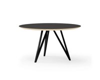 Ronde eettafel fenix berken met onderstel Chaneau | Table du Sud