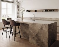 Romee barkrukken in Adore - anthracite 67. Rechthoekige eikenhouten eettafel Louise met C-line stoelen en eetkamerbanken.