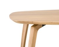 Danish oval oak dining table Cavalier