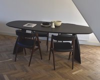Danish oval oak dining table Dida