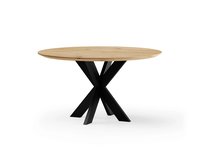 Ronde eettafel eikenhout met onderstel Arlette | Table du Sud