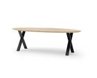 Oval oak dining table Mads