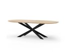 Semicircle oak dining table Gap