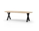Semicircle oak dining table Mads
