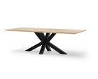 Oak dining table XX-frame 10x10