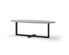 Oval concrete dining table Felix